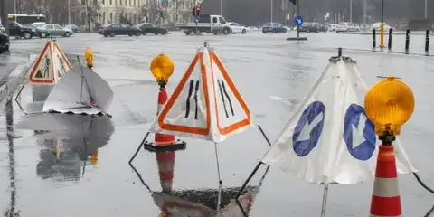 remorque de feux de chantier Aizenay-5