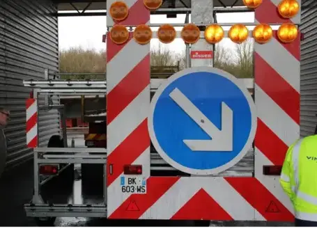 remorque de feux de chantier Challans-1