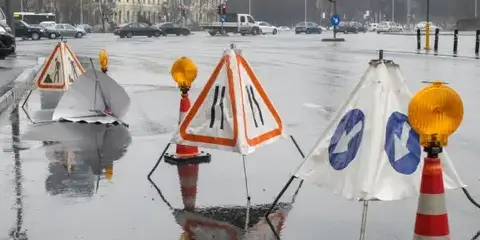 remorque de feux de chantier à Fontenay-le-Comte - image 2