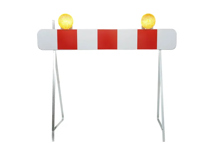 remorque porte barrieres lucon